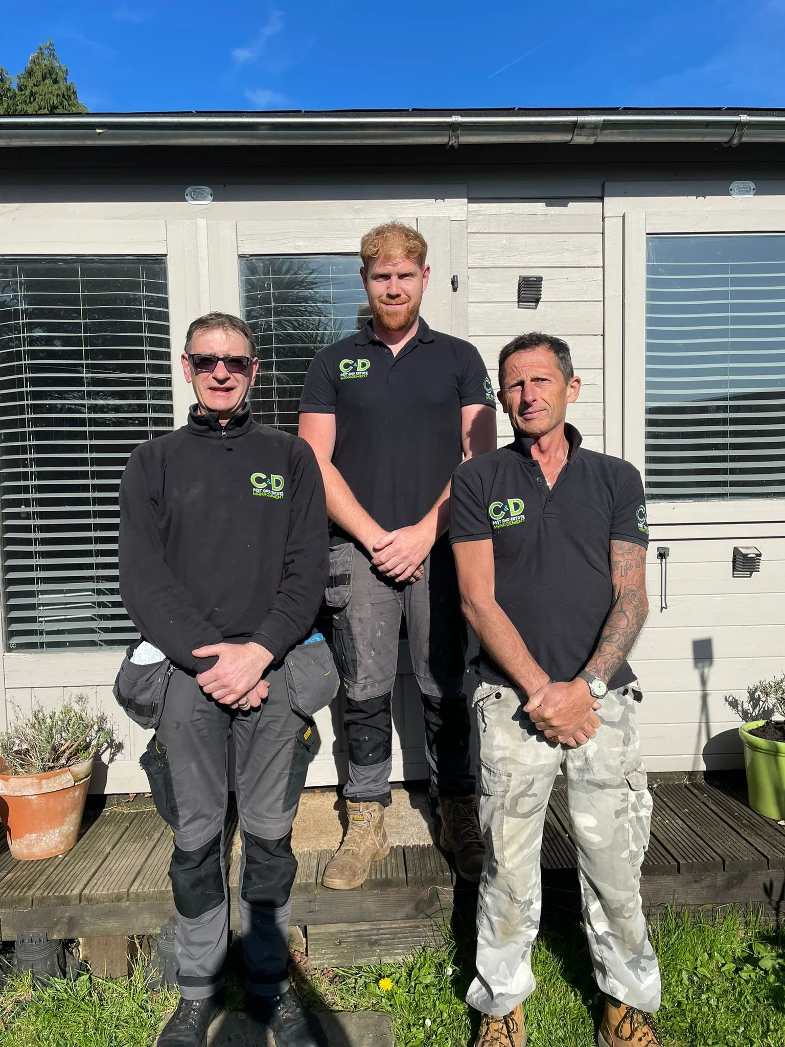 The C&D Pest Control team